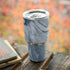 Ocean Blue Marble Yeti 30oz Rambler Tumbler Skin