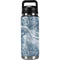 Ocean Blue Marble YETI Rambler 26oz Bottle Skin