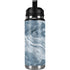 Ocean Blue Marble YETI Rambler 26oz Bottle Skin