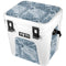 Ocean Blue Marble YETI Roadie 24 Hard Cooler Skin