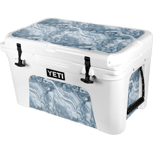 Ocean Blue Marble YETI Tundra 45 Hard Cooler Skin