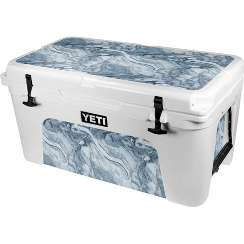 Ocean Blue Marble YETI Tundra 65 Hard Cooler Skin