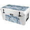 Ocean Blue Marble YETI Tundra 65 Hard Cooler Skin