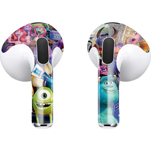 Disney Monsters University Official Poster Apple AirPods (3rd Gen 2021) Skin
