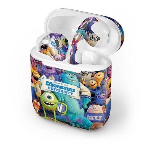 Disney Monsters University Official Poster Apple AirPods Skin