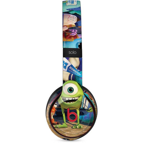 Disney Monsters University Official Poster Beats Solo 2 Wireless Skin