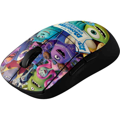 Disney Monsters University Official Poster G Pro Wireless Gaming Mouse Skin