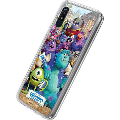 Disney Monsters University Official Poster Galaxy A10e Clear Case