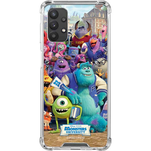 Disney Monsters University Official Poster Galaxy A32 5G Clear Case