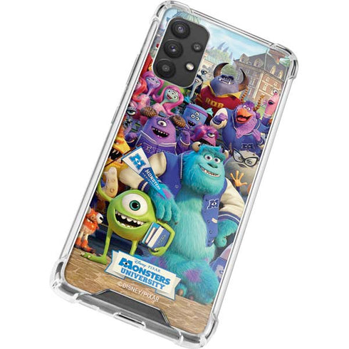 Disney Monsters University Official Poster Galaxy A32 5G Clear Case