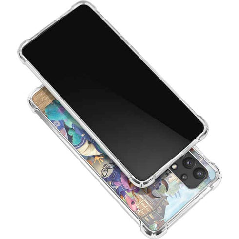 Disney Monsters University Official Poster Galaxy A32 5G Clear Case