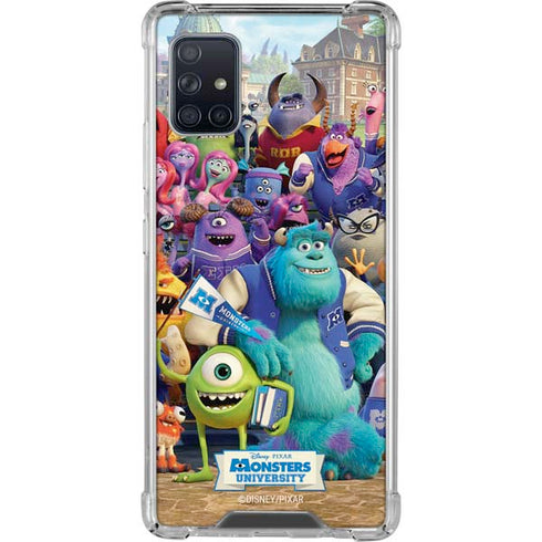 Disney Monsters University Official Poster Galaxy A51 5G Clear Case