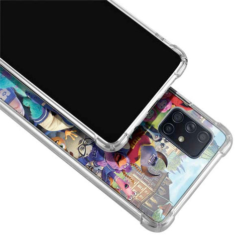 Disney Monsters University Official Poster Galaxy A51 5G Clear Case