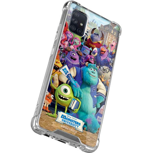 Disney Monsters University Official Poster Galaxy A51 5G Clear Case