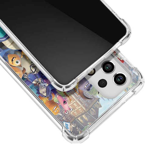 Disney Monsters University Official Poster Galaxy A53 5G Clear Case