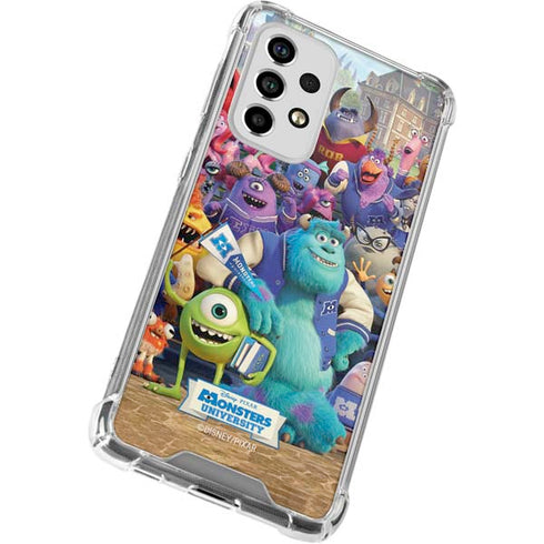 Disney Monsters University Official Poster Galaxy A53 5G Clear Case