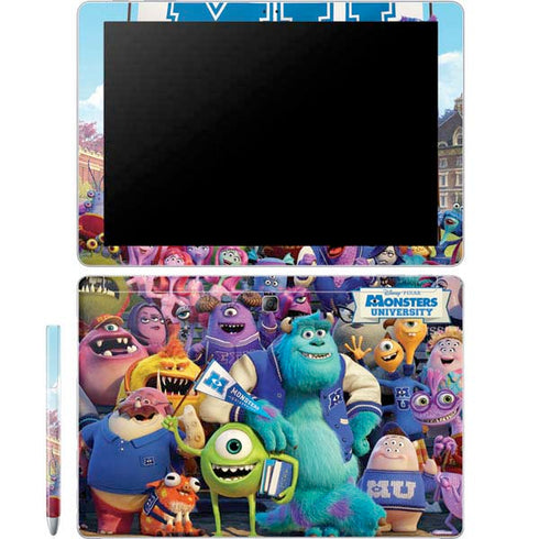 Disney Monsters University Official Poster Galaxy Book 12in Skin
