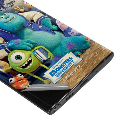 Disney Monsters University Official Poster Galaxy Note 10 Plus Skin