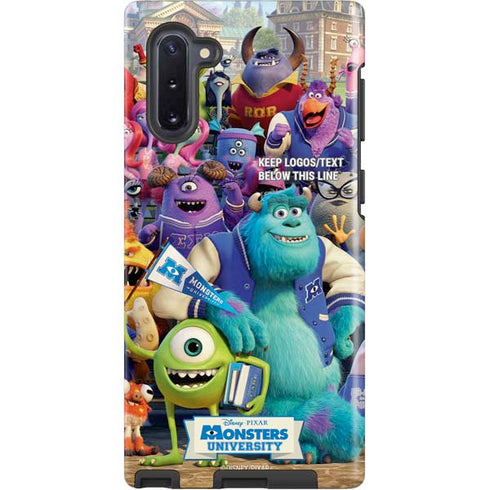 Disney Monsters University Official Poster Galaxy Note 10 Pro Case