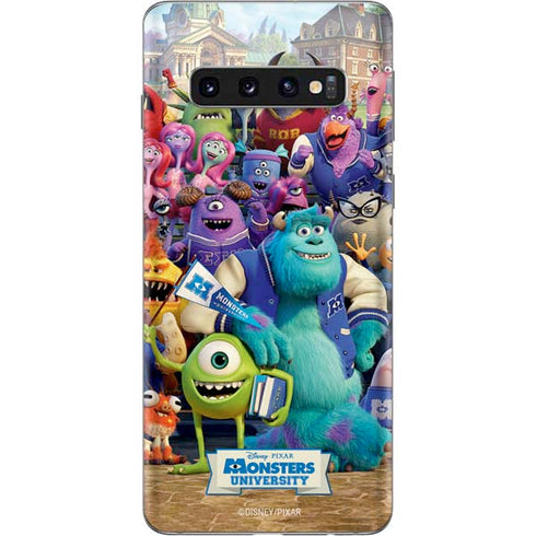 Disney Monsters University Official Poster Galaxy S10 Skin