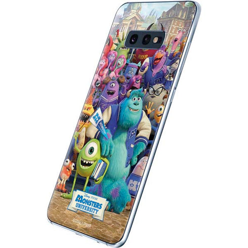 Disney Monsters University Official Poster Galaxy S10e Skin