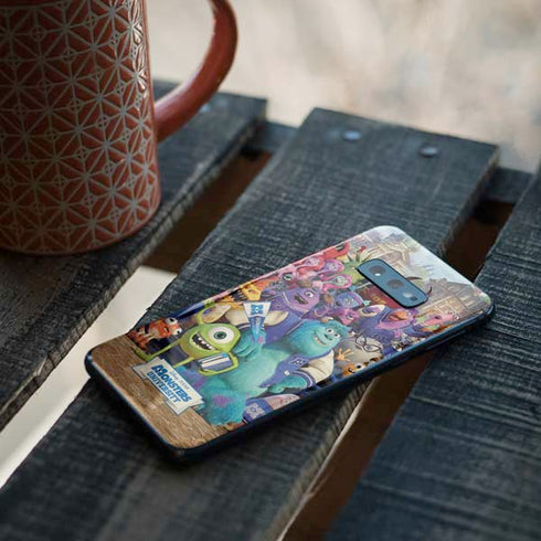 Disney Monsters University Official Poster Galaxy S10e Skin