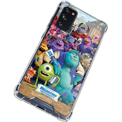 Disney Monsters University Official Poster Galaxy S20 FE Clear Case