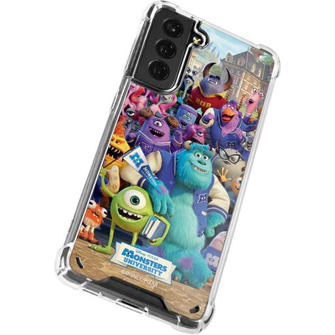 Disney Monsters University Official Poster Galaxy S21 Plus 5G Clear Case