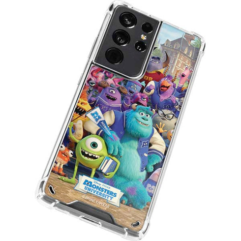 Disney Monsters University Official Poster Galaxy S21 Ultra 5G Clear Case