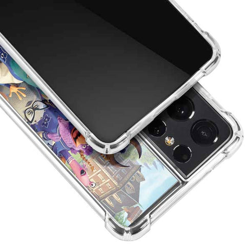 Disney Monsters University Official Poster Galaxy S21 Ultra 5G Clear Case