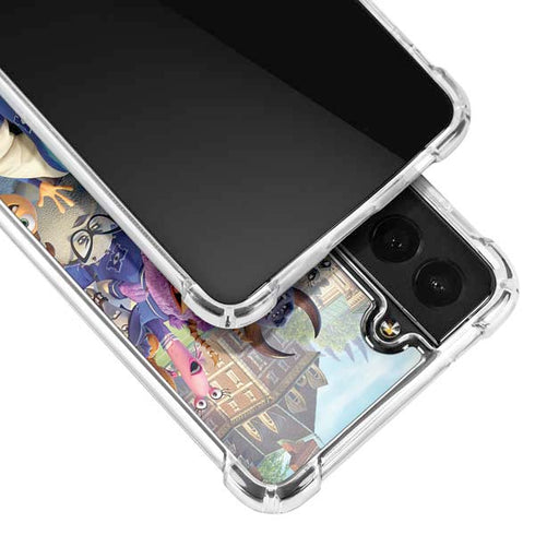 Disney Monsters University Official Poster Galaxy S22 Plus Clear Case