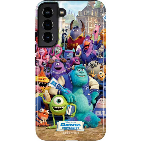 Disney Monsters University Official Poster Galaxy S22 Plus Pro Case