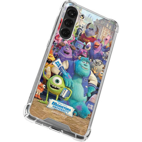 Disney Monsters University Official Poster Galaxy S23 Plus Clear Case