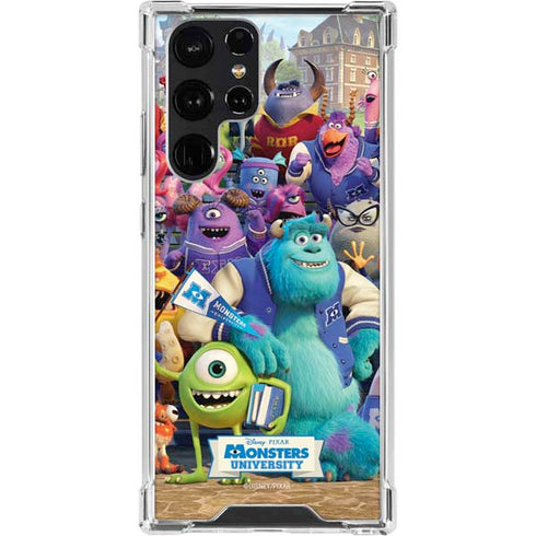 Disney Monsters University Official Poster Galaxy S23 Ultra Clear Case