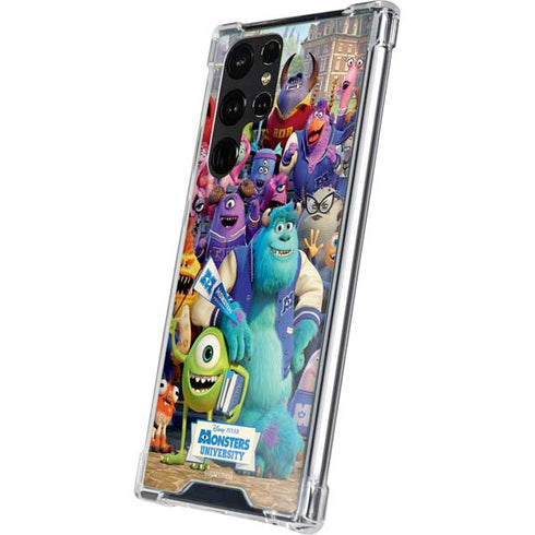 Disney Monsters University Official Poster Galaxy S23 Ultra Clear Case