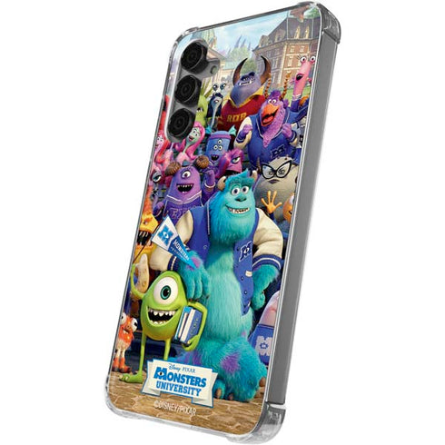 Disney Monsters University Official Poster Galaxy S24 Plus Clear Case