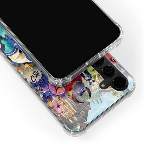 Disney Monsters University Official Poster Galaxy S24 Plus Clear Case