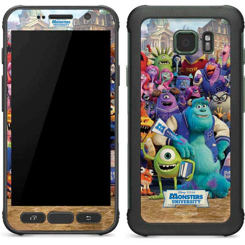 Disney Monsters University Official Poster Galaxy S7 Active Skin