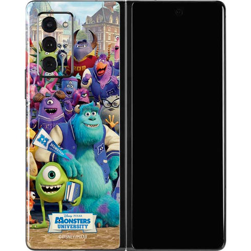 Disney Monsters University Official Poster Galaxy Z Fold2 5G Skin