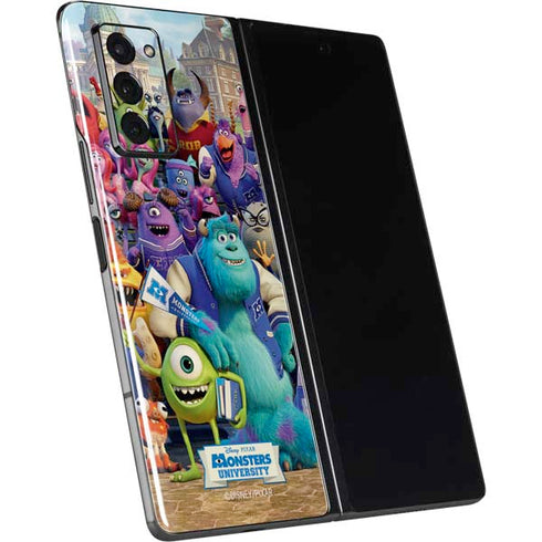 Disney Monsters University Official Poster Galaxy Z Fold2 5G Skin