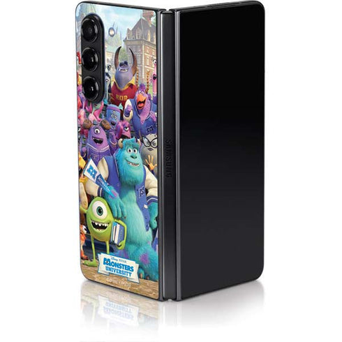 Disney Monsters University Official Poster Galaxy Z Fold5 5G Skin
