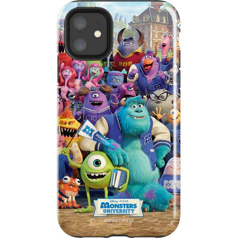 Disney Monsters University Official Poster iPhone 11 Impact Case