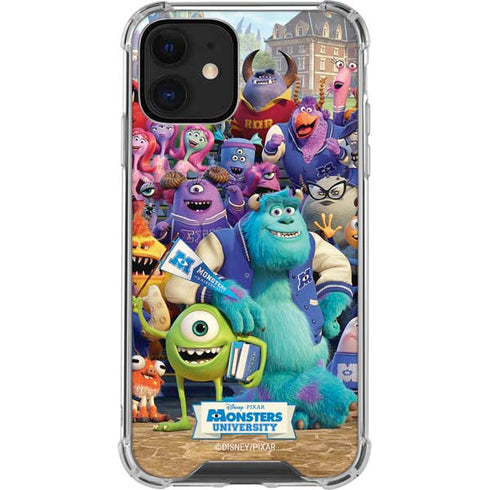 Disney Monsters University Official Poster iPhone 12 Mini Clear Case
