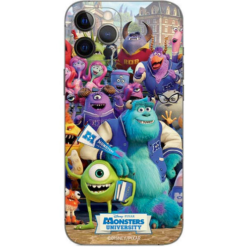 Disney Monsters University Official Poster iPhone 12 Pro Max Skin