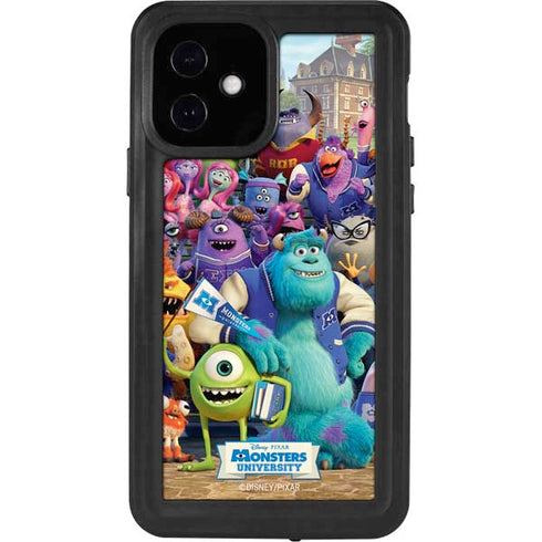 Disney Monsters University Official Poster iPhone 12 Waterproof Case