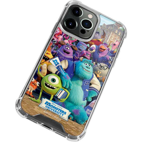 Disney Monsters University Official Poster iPhone 13 Pro Clear Case
