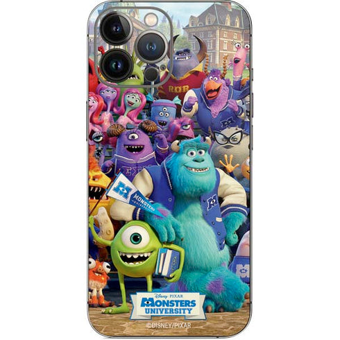 Disney Monsters University Official Poster iPhone 13 Pro Max Skin