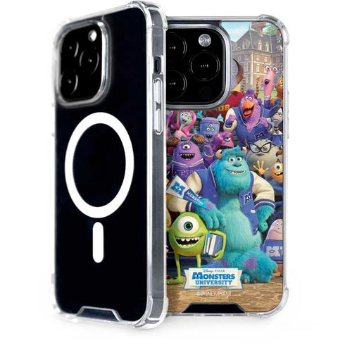 Disney Monsters University Official Poster iPhone 14 Pro MagSafe Case