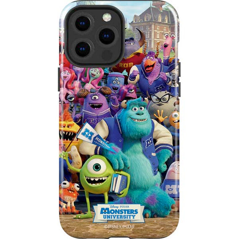 Disney Monsters University Official Poster iPhone 14 Pro Max Impact Case
