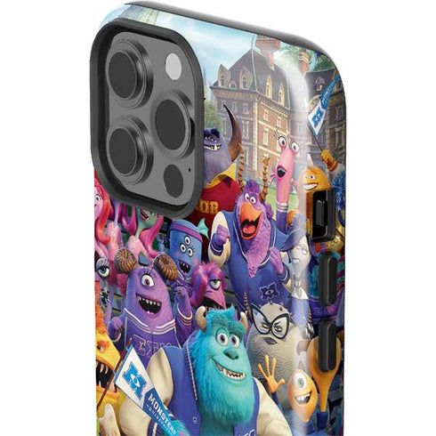 Disney Monsters University Official Poster iPhone 14 Pro Max Impact Case